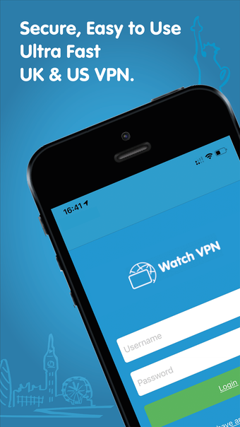 Image 0 for WatchVPN: Easy UK  US VPN