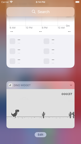 Imagen 0 para Dino Game with Widget