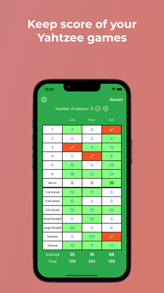 Imagen 0 para Yahtzee Score Tracker