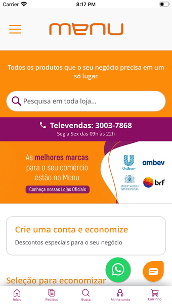 Imagen 0 para Menu.com.br