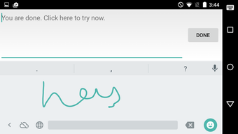 Imagen 5 para Google Handwriting Input