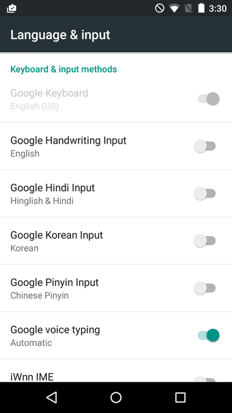 Imagen 11 para Google Handwriting Input