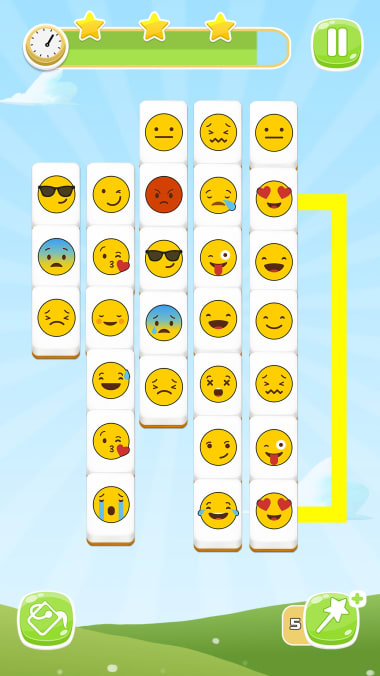 Emoji game : play with smileys