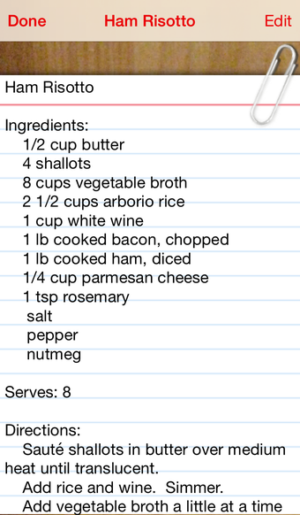 Image 0 for Serving Sizer Recipe Mana…