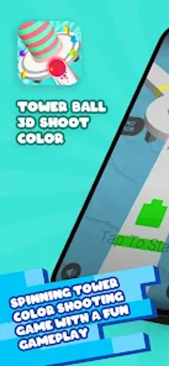 Tower Ball 3D - Shoot Color