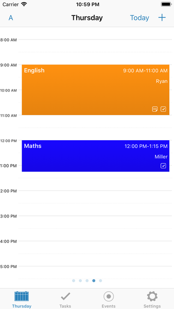 Imagen 0 para Timetable - Studies and T…