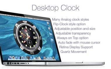 Desktop Clock: Wallpaper Clock & Live Dock Icon