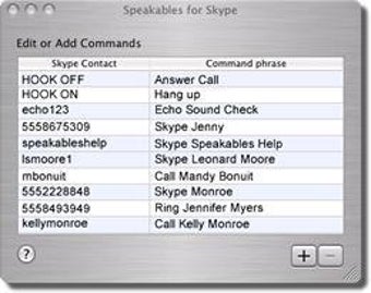 Image 0 for Speakables for Skype