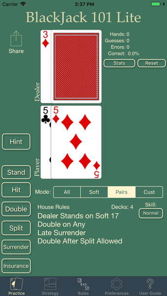 Image 0 for Blackjack 101 - Play Perf…