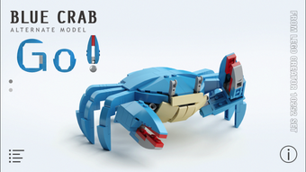 Image 0 for Blue Crab for LEGO 10252 …