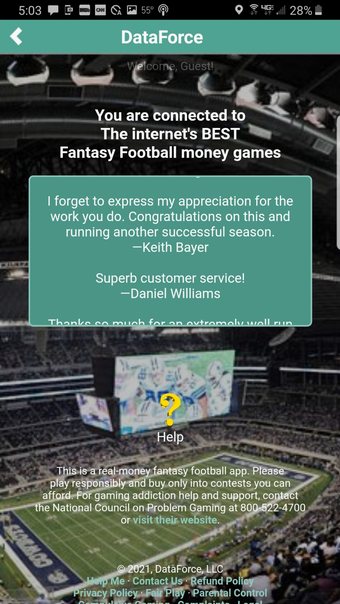 Image 0 for DataForce Fantasy Footbal…