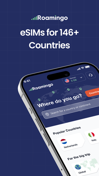 Roamingo - eSim for Travellers