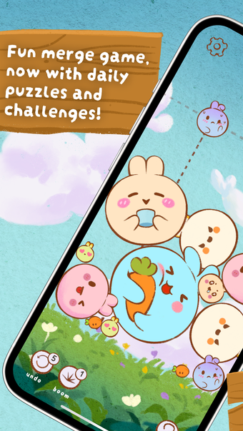 Imagen 0 para Pop Pop Bunny Merge Game