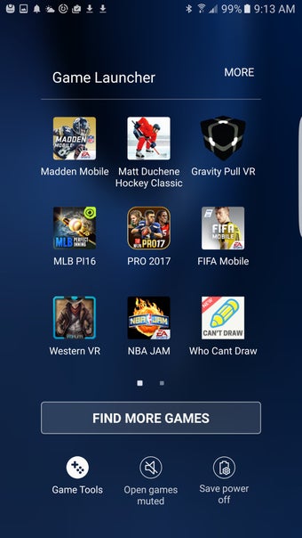 Samsung Game Launcher