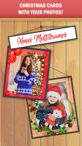 Christmas Photo Frames Editor.