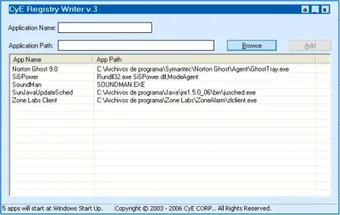 Image 0 for CyE Registry Writer v3