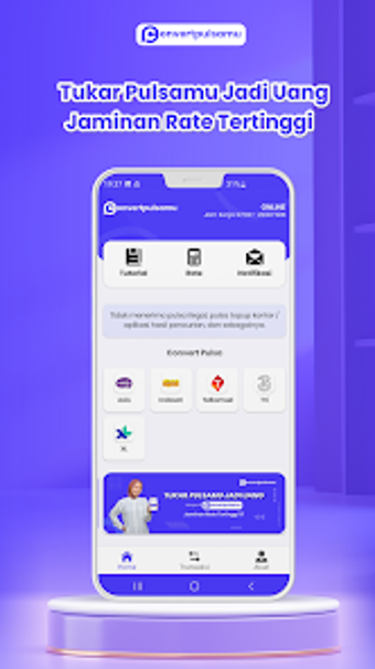 Imagen 0 para Convert Pulsamu Jadi Uang
