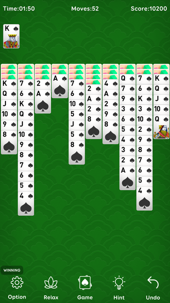 Image 0 for Spider Solitaire: Calm