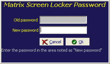 Matrix Screen Locker