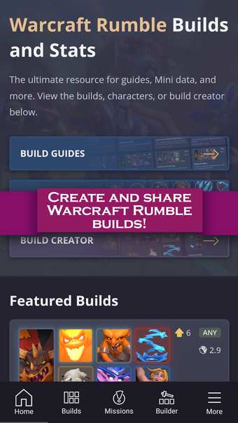 Imagen 0 para Builds for Warcraft Rumbl…