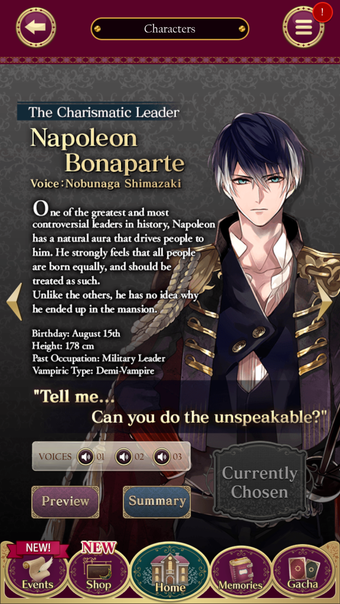 Imagen 0 para Ikemen Vampire Otome Game