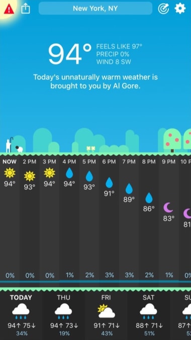 CARROT Weather: Talking Forecast Robot
