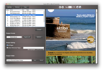 Image 0 for Cycle PDF to Word Convert…
