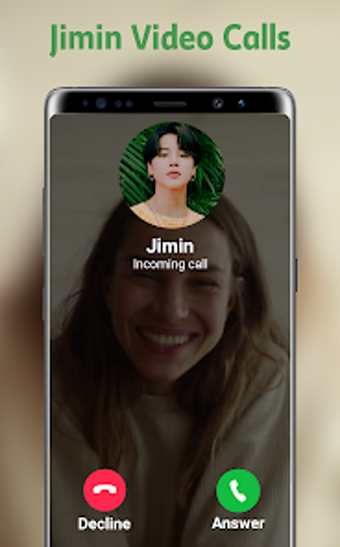 Image 0 for Call Jimin Fake Video Cal…