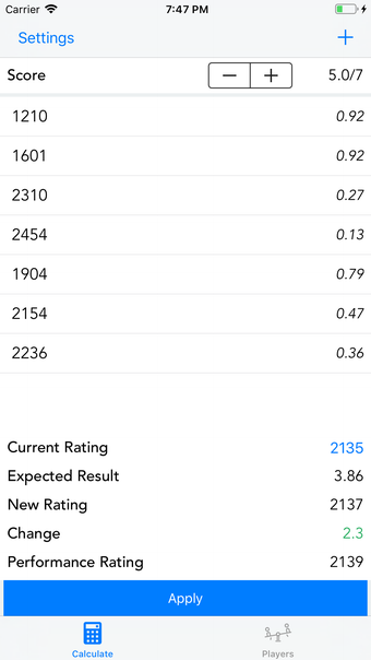 Image 0 for Elo Calculator - Rating C…