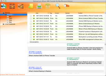 Image 0 for Backuptrans iPhone SMS Tr…