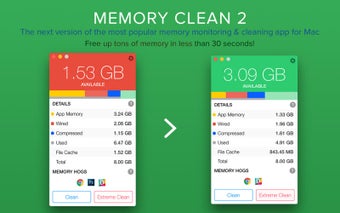 Image 0 for Memory Clean 2 - Monitor …