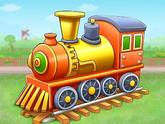 Imagen 0 para Kids Train Game: Build St…