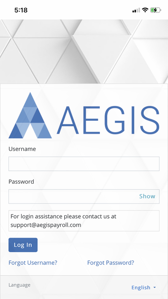 Imagen 0 para Aegis Employee Portal