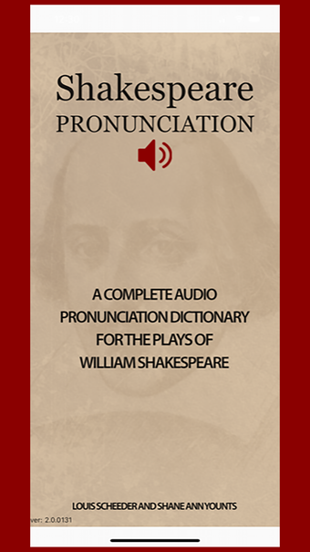 Image 0 for Shakespeare Pronunciation