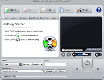 Image 0 for AVCWare Mac Video Convert…