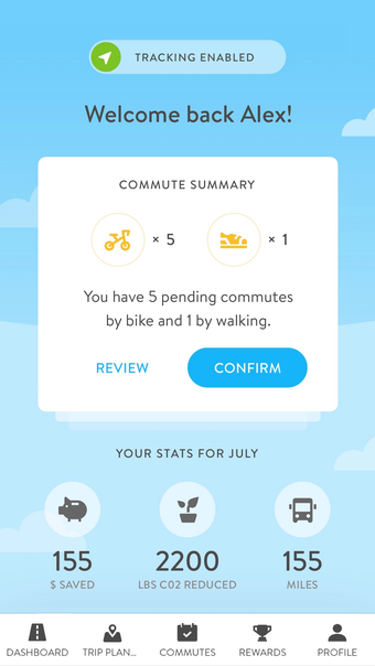 Image 0 for Commute Tracker by RideAm…