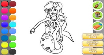 Image 0 for Girl Coloring Book