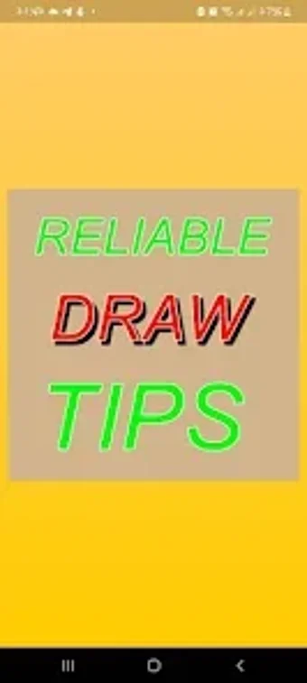 Imagen 0 para Reliable Draw Tips