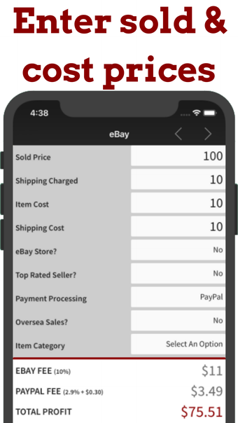 Imagen 0 para Ebay Fees Calculator