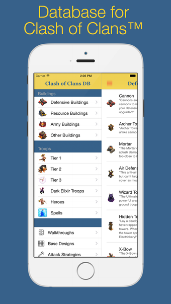 Imagen 0 para Database for Clash of Cla…