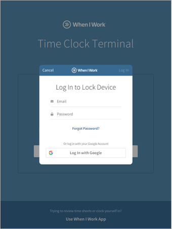 Imagen 0 para Time Clock Terminal