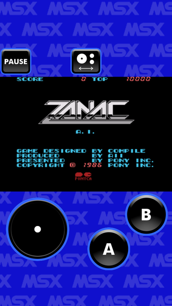 Image 0 for ZANAC MSX