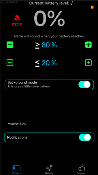 Imagen 0 para Battery Life Alarm PRO