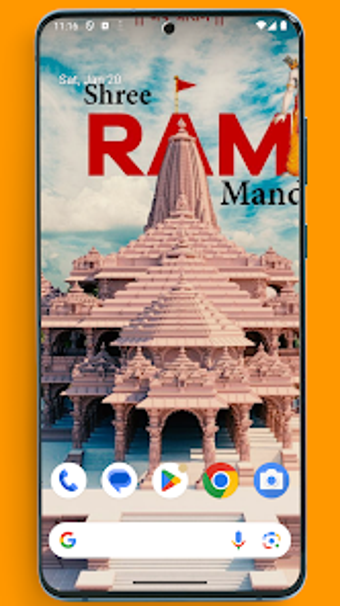 Imagen 0 para Shree Ram Mandir Wallpape…