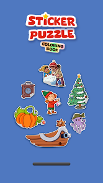 Image 0 for Sticker Puzzle - Coloring…