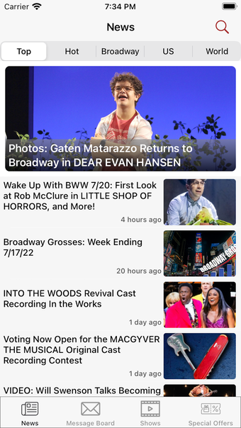 Image 0 for BroadwayWorld HD