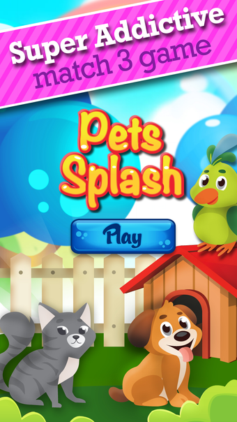 Image 0 for Pets Splash - Match-3