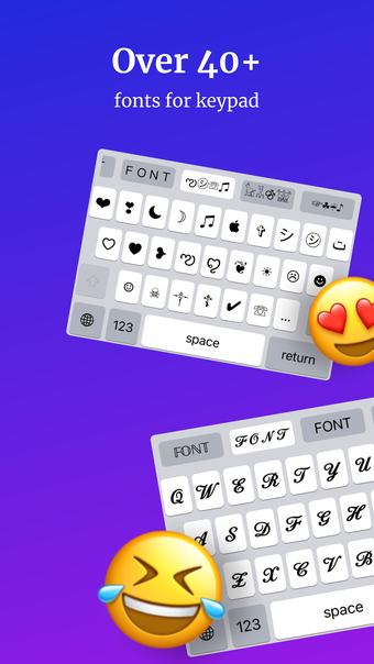 Image 0 for My Fonts: Fancy Keyboard …