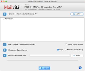 Imagen 0 para MailVita PST to MBOX Conv…