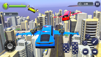 Imagen 0 para Flying Limo Car Robot War